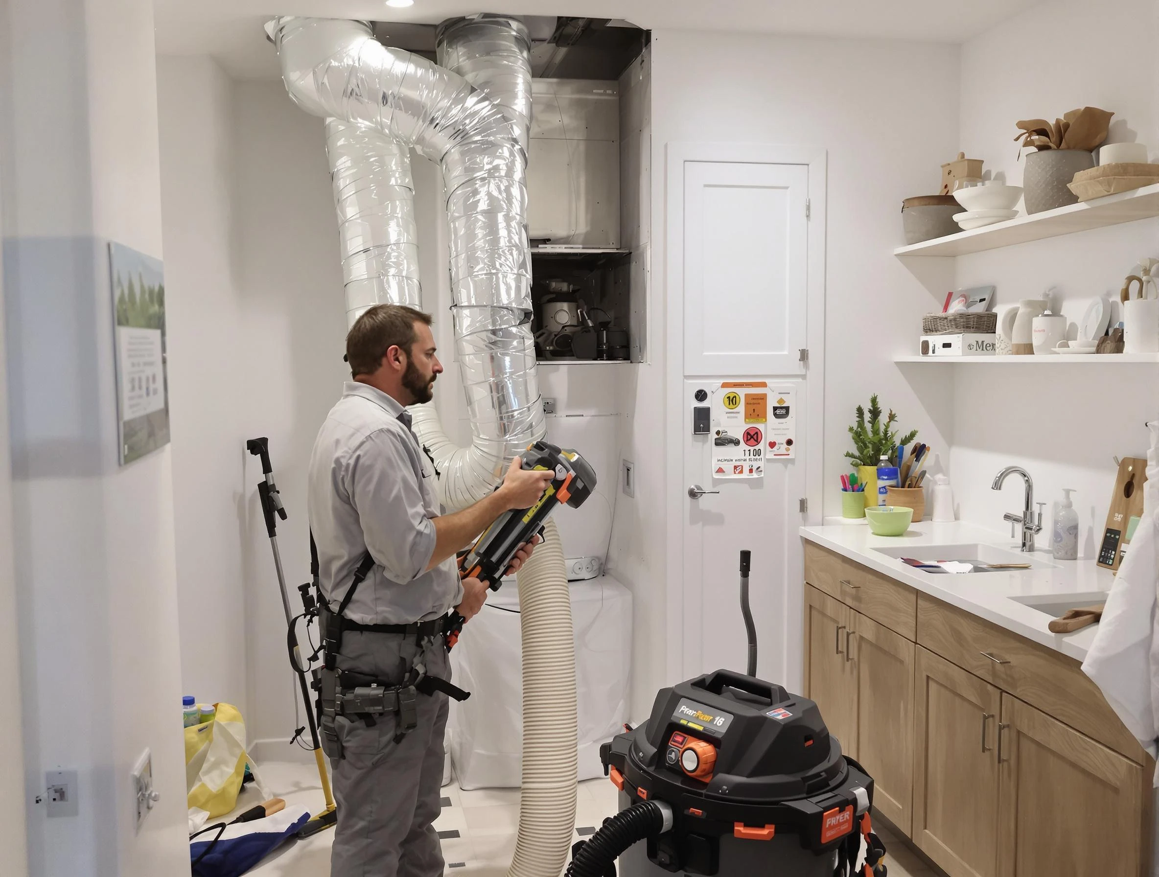 Clogged Dryer Vent Cleaning in Powder Springs