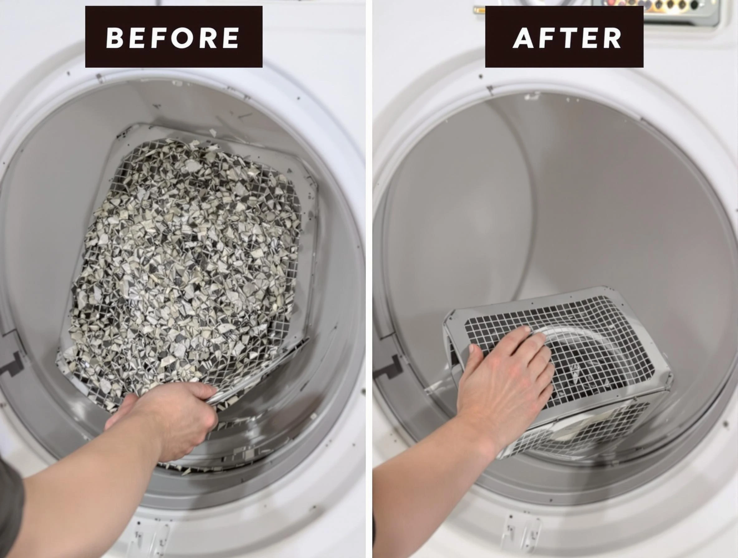 Professional lint trap cleaning by Powder Springs Dryer Vent Cleaning in Powder Springs