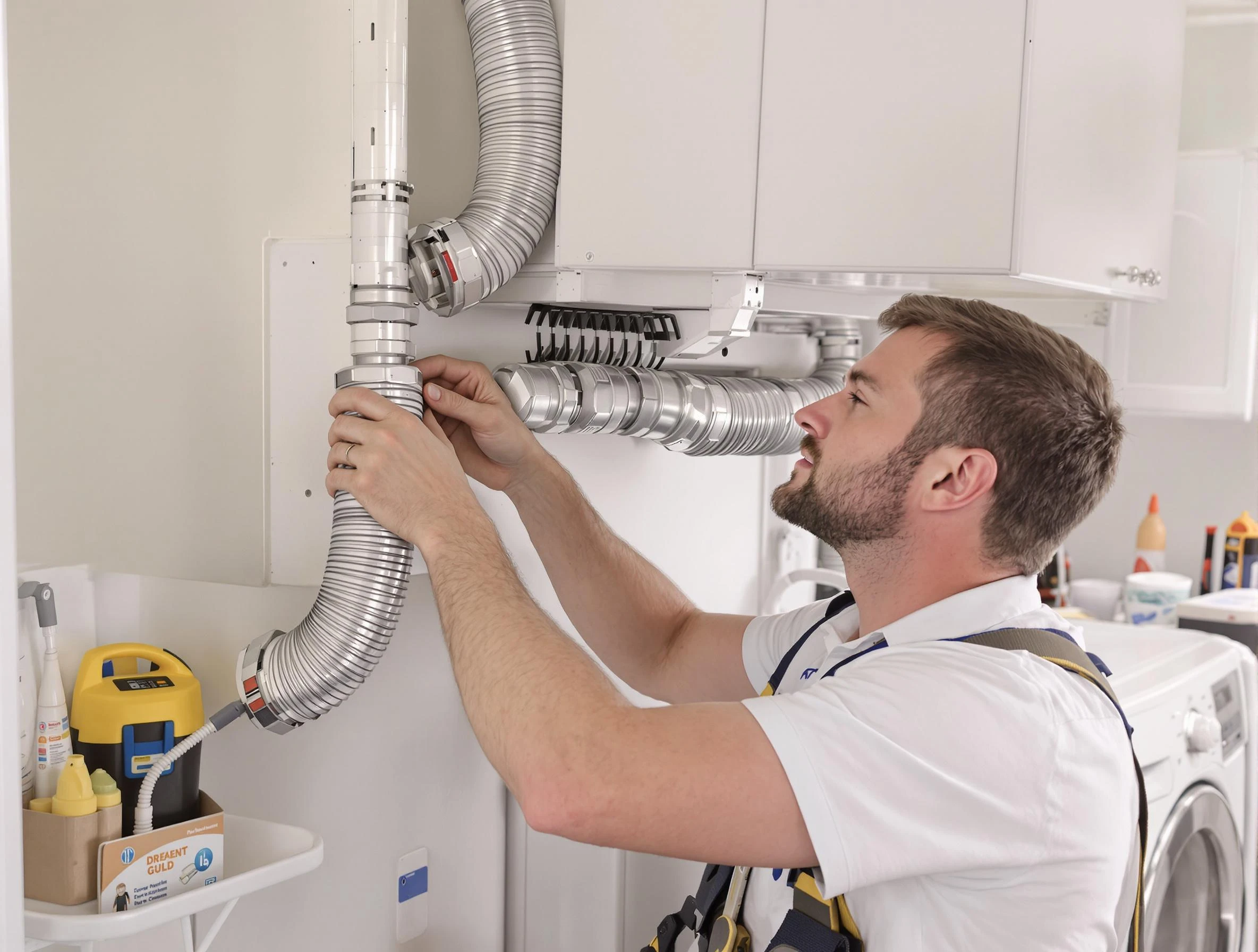 Professional dryer vent repair and installation by Powder Springs Dryer Vent Cleaning in Powder Springs