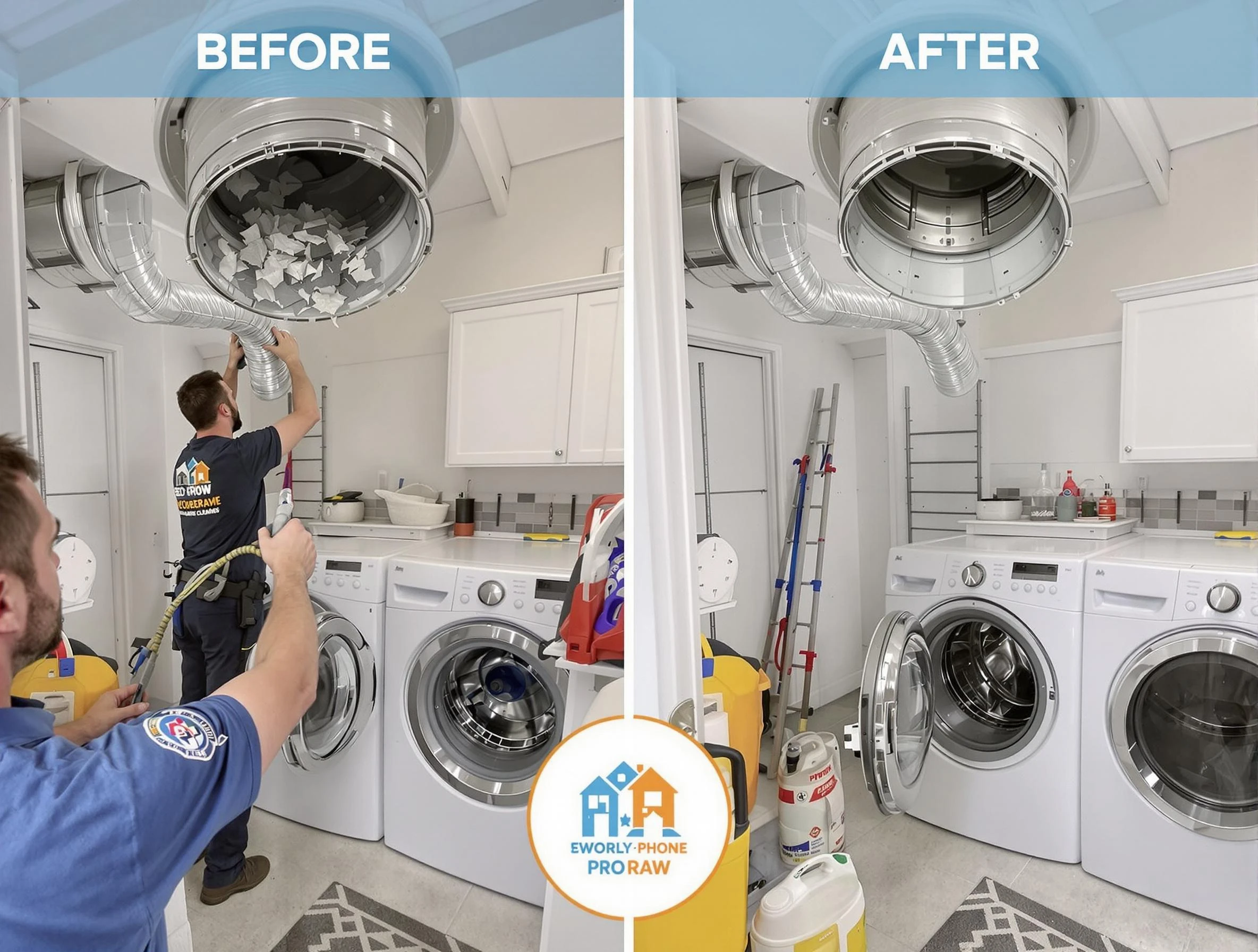 Residential dryer vent cleaning by Powder Springs Dryer Vent Cleaning in Powder Springs